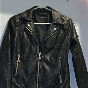 Express leather jacket